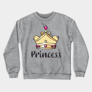 Royal Princess Crown Crewneck Sweatshirt